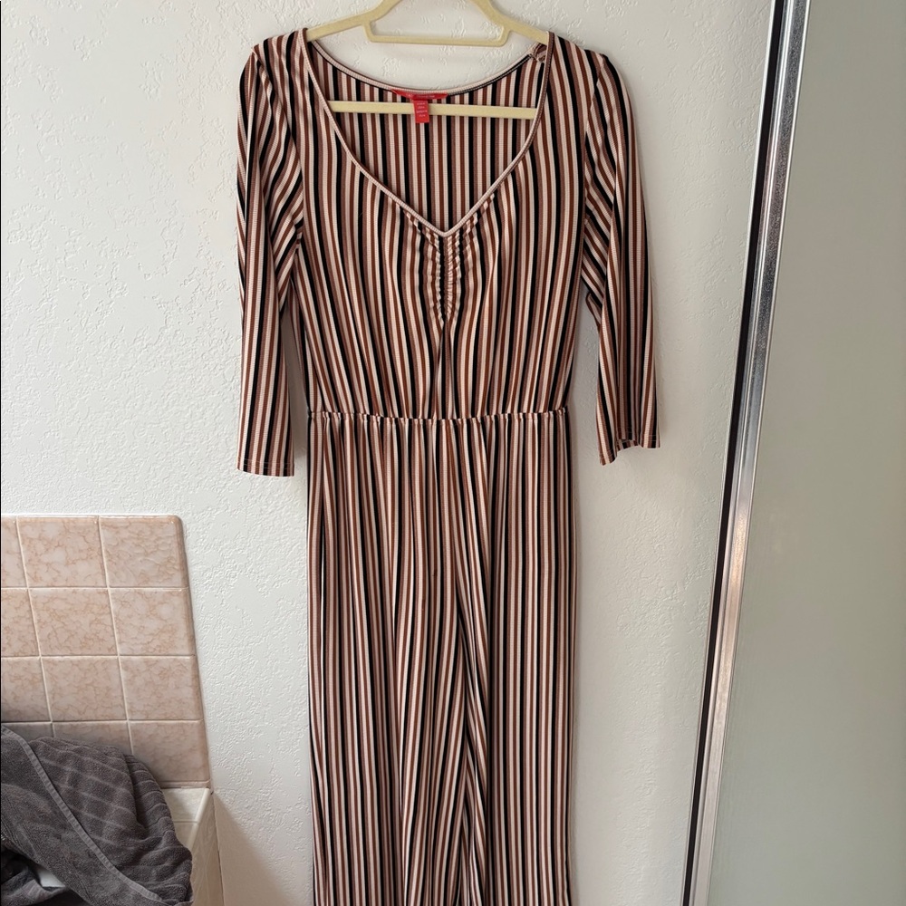 Chelsea & Violet Striped Jumpsuit